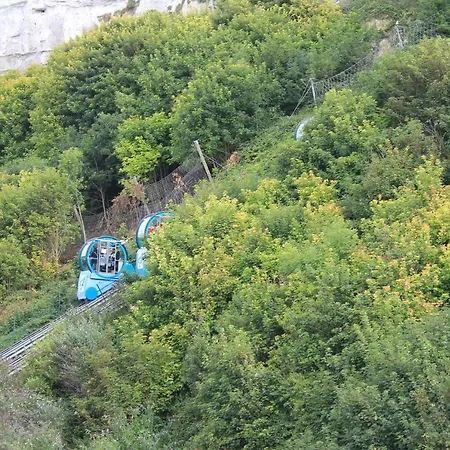 Appart. Superbe Vue Mer Et Funiculaire Le Treport Exterior photo